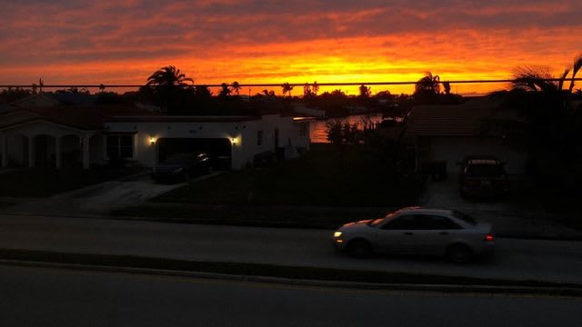 Cloudy skies over Orlando, Florida, reflective of changing Orlando weather patterns this weekend